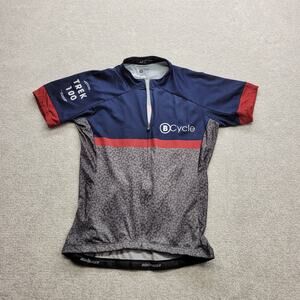 Trek Bontrager Profila Mens Full Zip Cycling Jersey Medium Trek 100